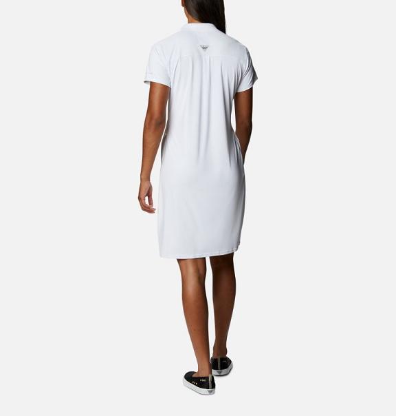 Columbia Tidal Tee Dresses White For Women's NZ17462 New Zealand